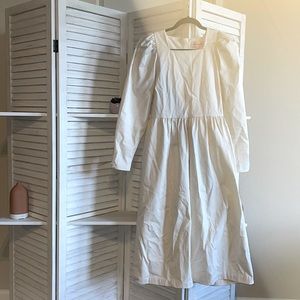 boutique maxi dress, long sleeve, 100 cotton